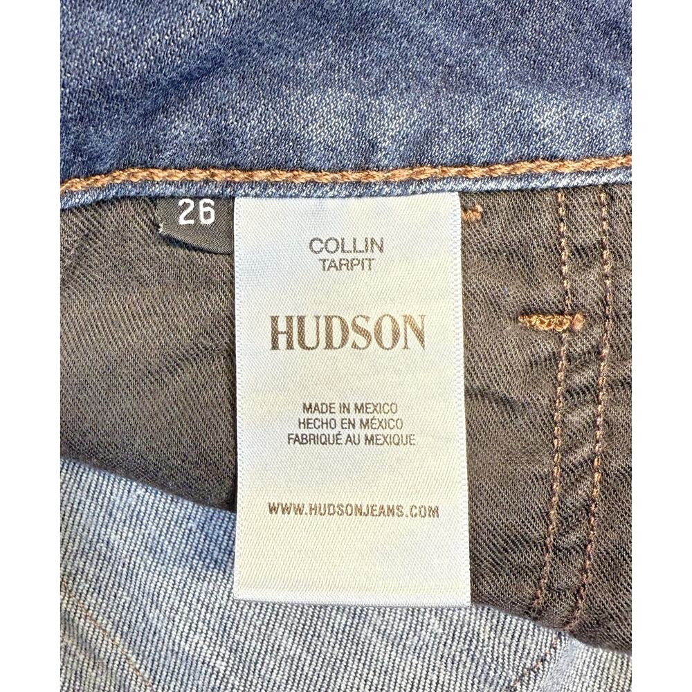 Hudson Jean's Women's Collin Tarpitt Skinny Jean's Size 26 Stretch - Picture 4 of 10